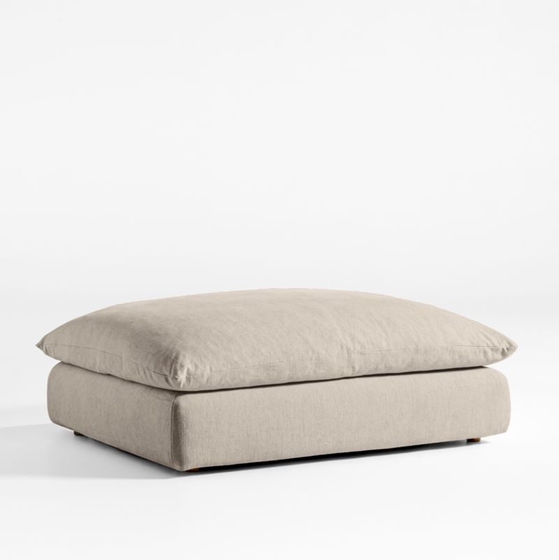 Unwind Ottoman Bone - Image 1