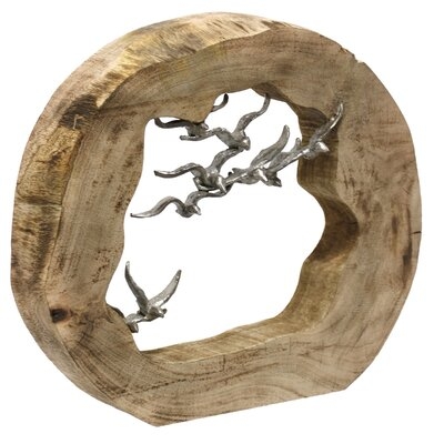 Altenburg Wood Sculpture with Birds - Image 0