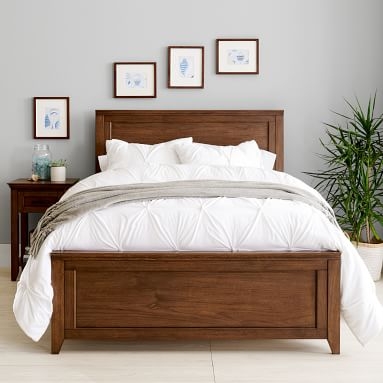 Hampton Classic Bed, Queen, Dark Walnut - Image 2
