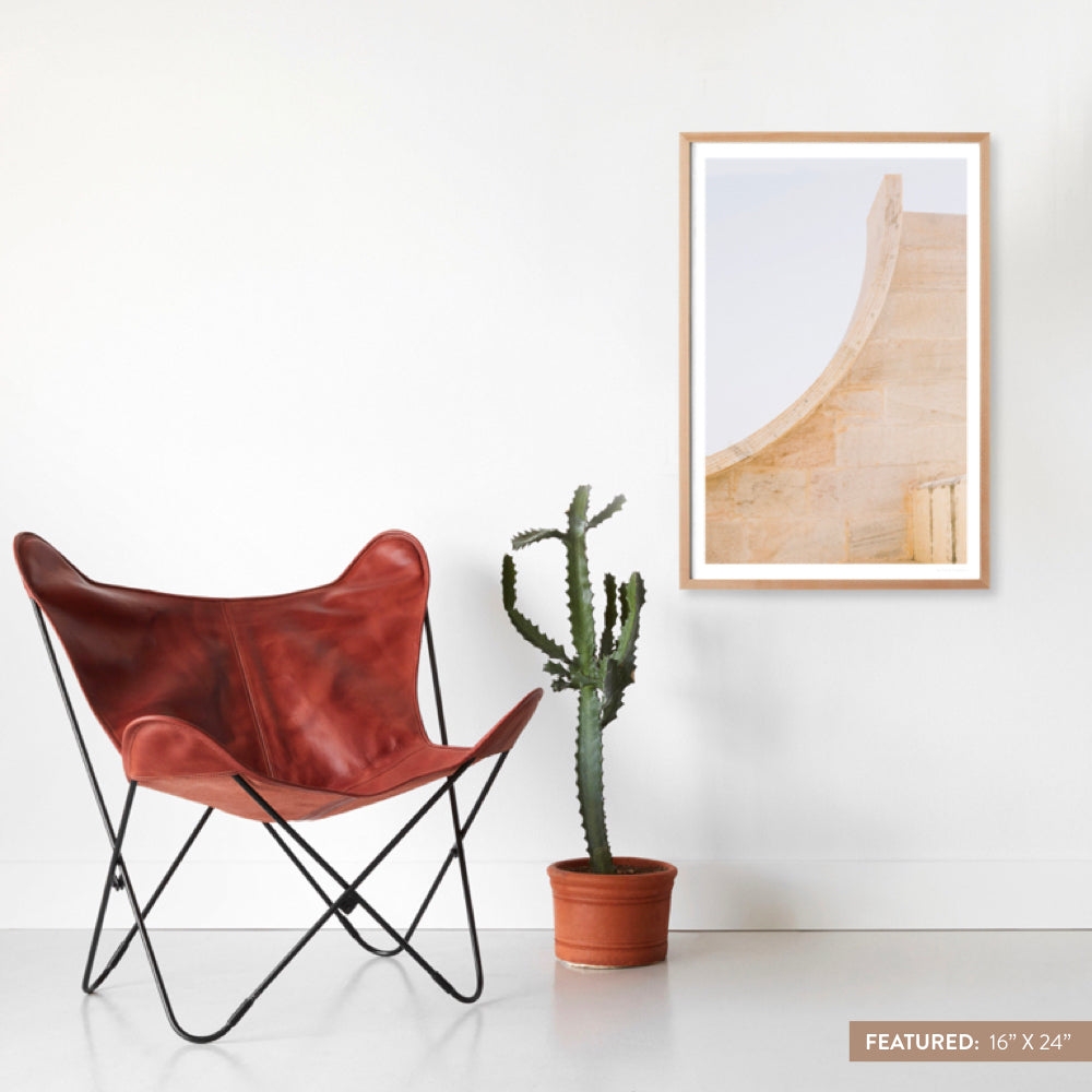 The Citizenry Jantar Mantar .02 Wall Art No Frame | 16" x 24" | Ivory - Image 6