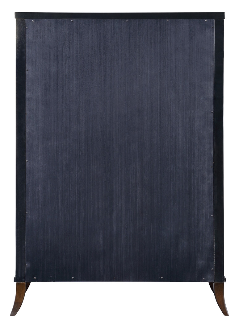 Tobias 6 Drawer Tall Dresser - Dark Walnut - Arlo Home - Image 3