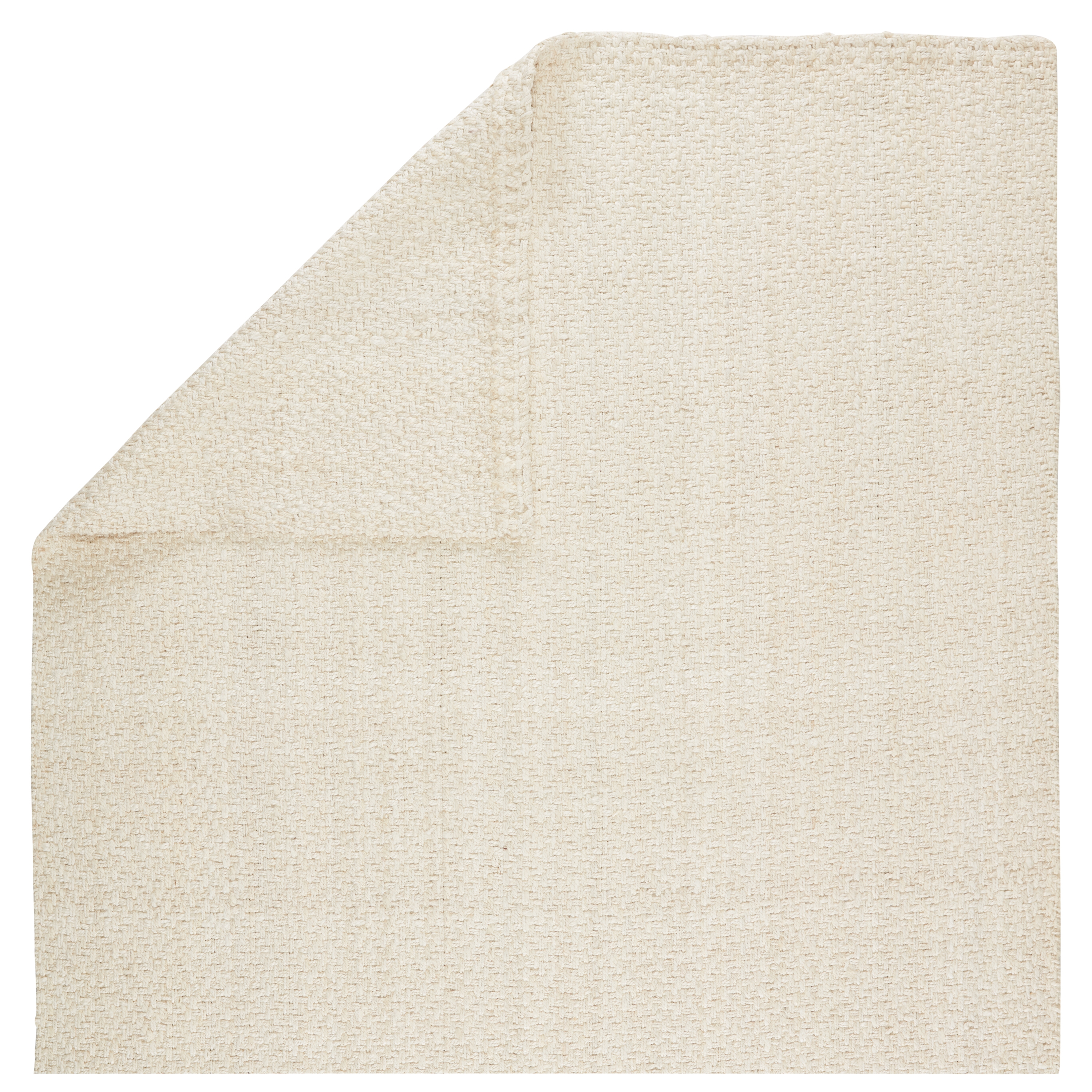 Tracie Natural Solid White Area Rug (8' X 10') - Image 2