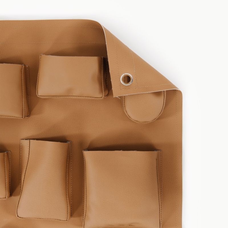 Gathre Wall Tidy Camel Brown Hanging Storage Organizer - Image 3