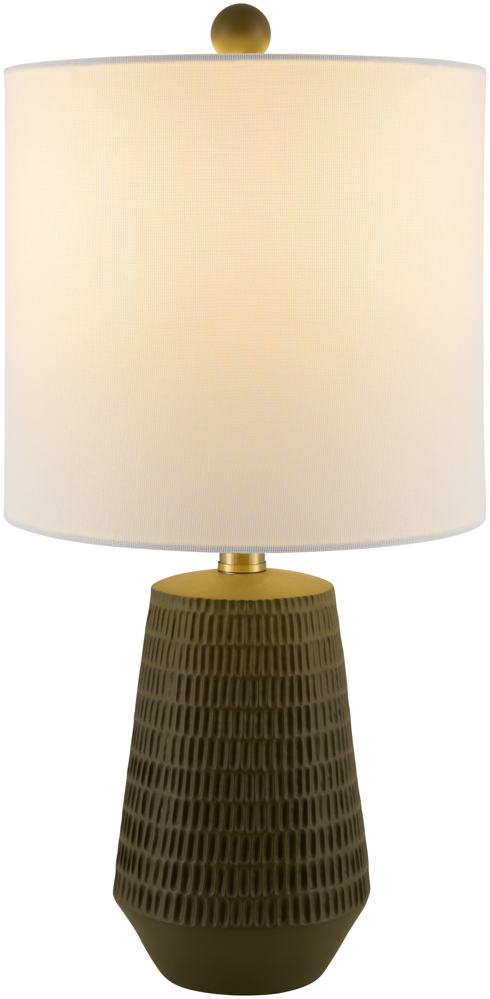 Leipzig  Hand Painted 20"H x 10"W x 10"D Accent Table Lamp - Image 0