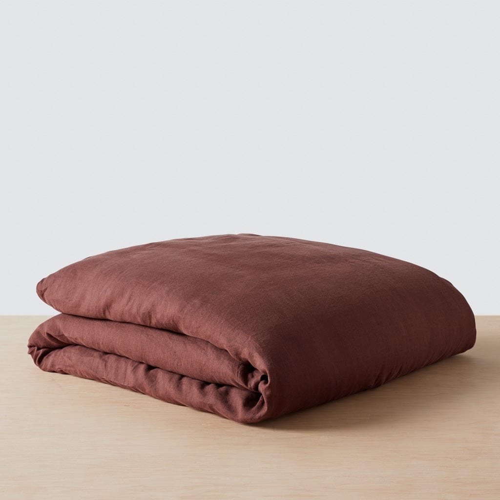 The Citizenry Stonewashed Linen Duvet Cover | King/California King | Sage - Image 10