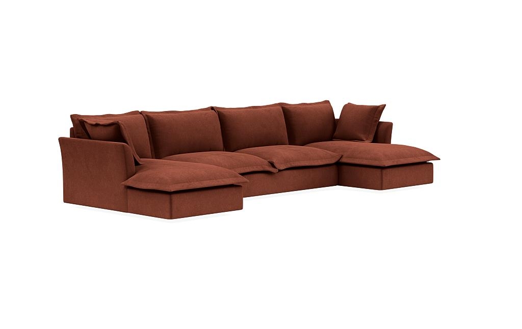 Skylar 3 Piece (4 Seat) U Chaise Sectional - Image 1