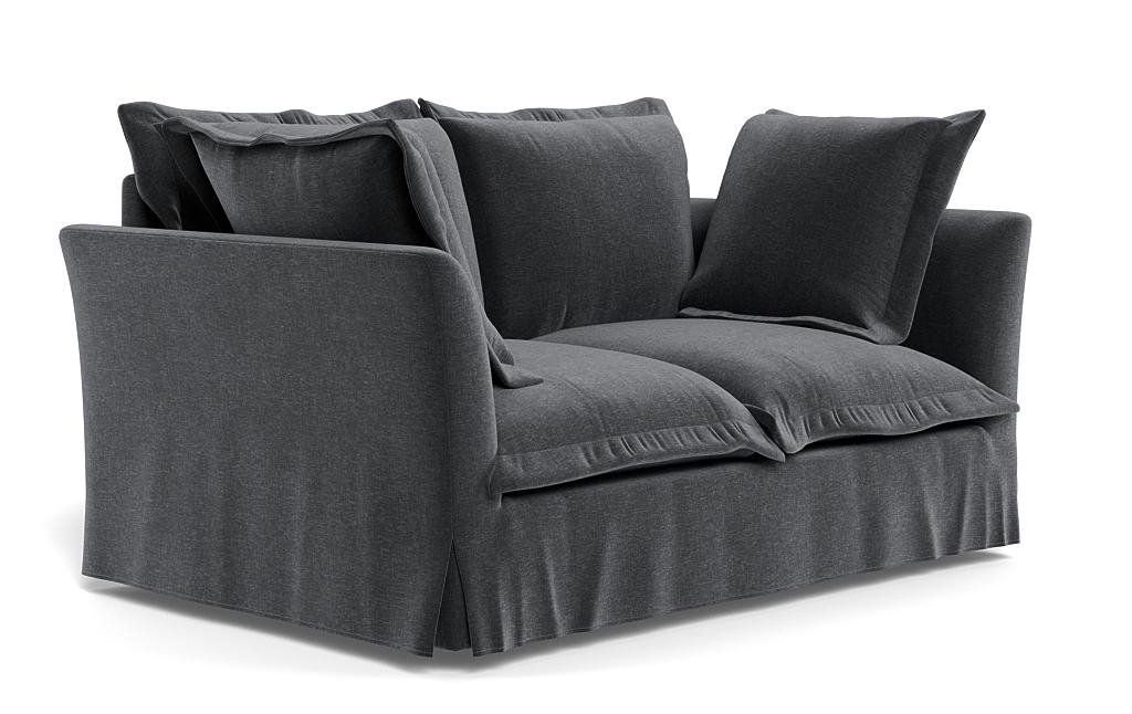 Skylar Slipcovered Loveseat - Image 1