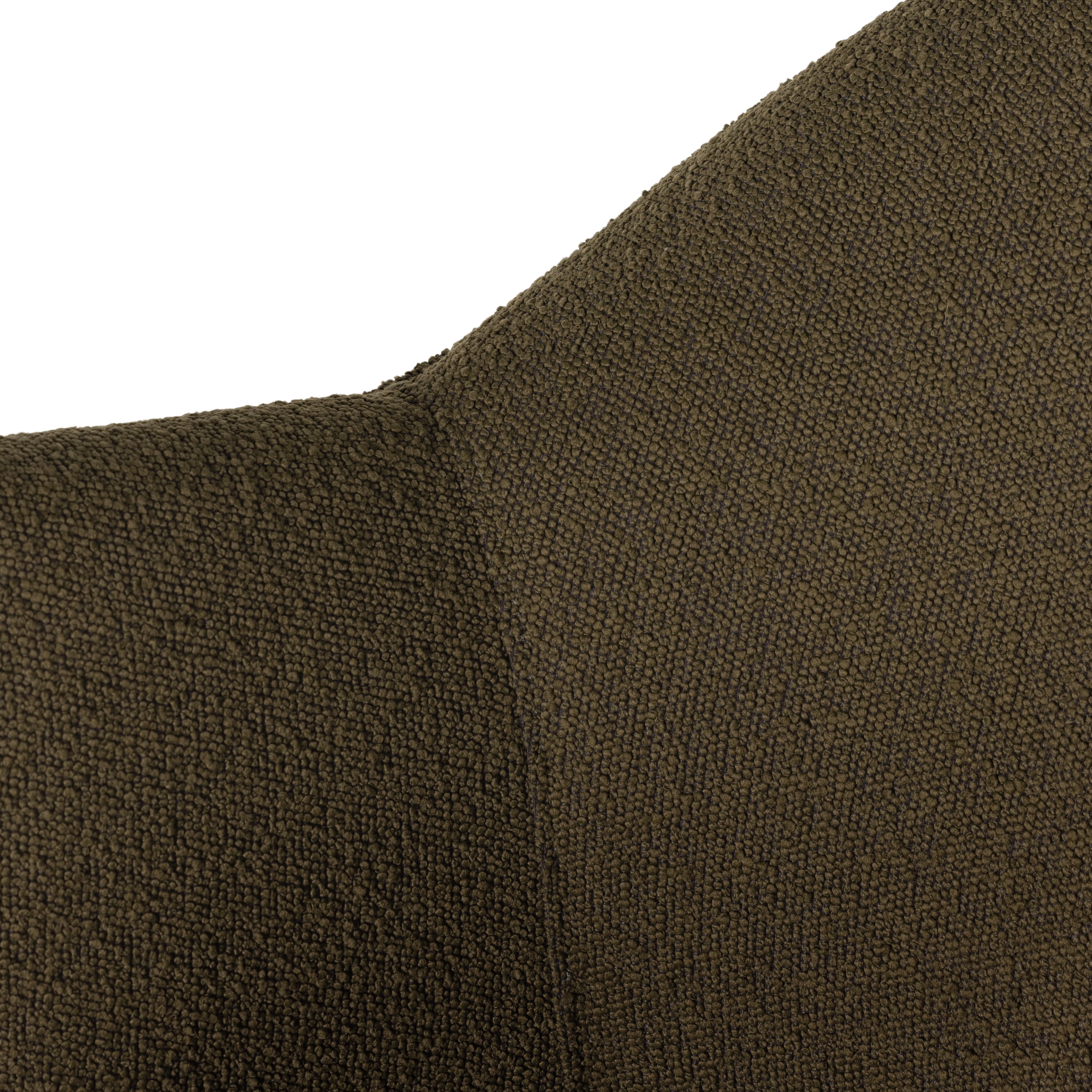 Aurora Swivel Chair - FIQA Boucle Olive - Image 9