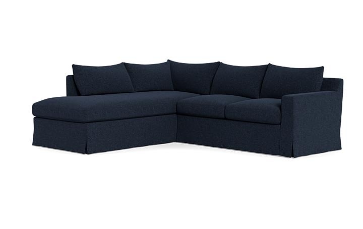 Sloan Slipcovered 3-Seat Left Bumper Sectional - Image 2