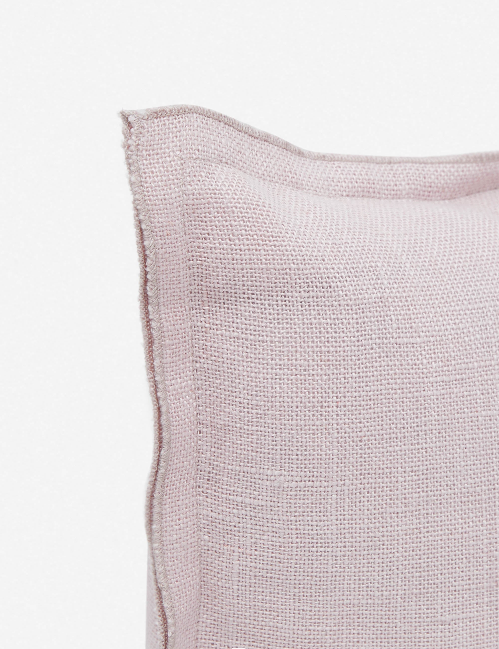 Arlo Linen Pillow - Aubergine / 13" x 20" - Image 45