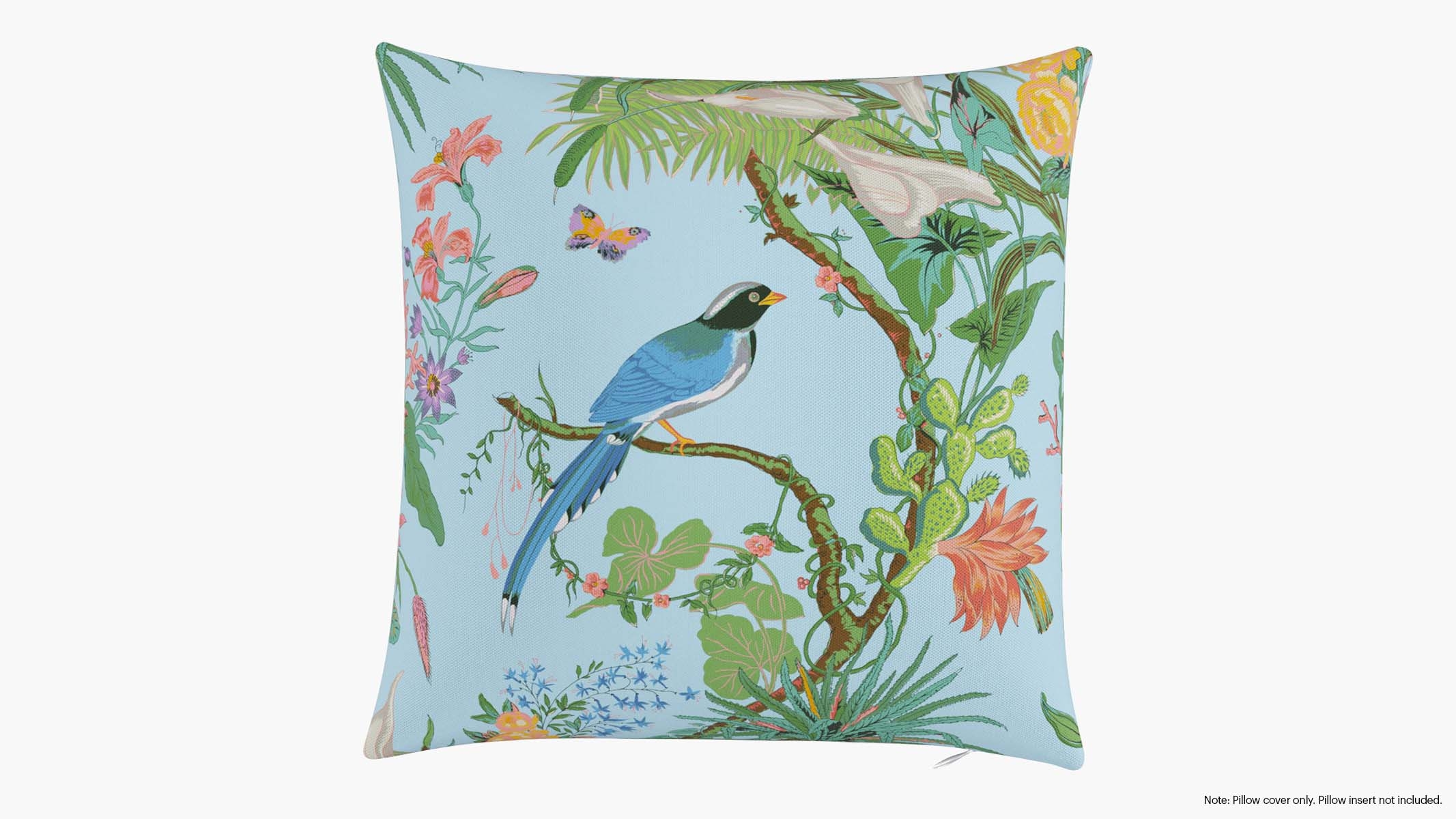 Throw Pillow Cover 18", Sky Cinque Terra, 18" x 18" - Image 0