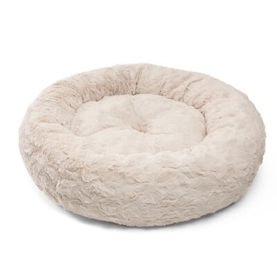 Lux Donut Fur Round Cuddler Bolster - Image 0