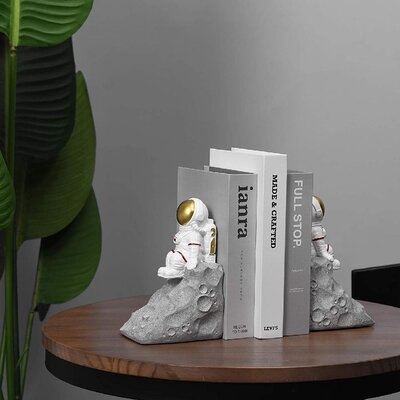 Astronaut Non-Skid Bookends - Image 0