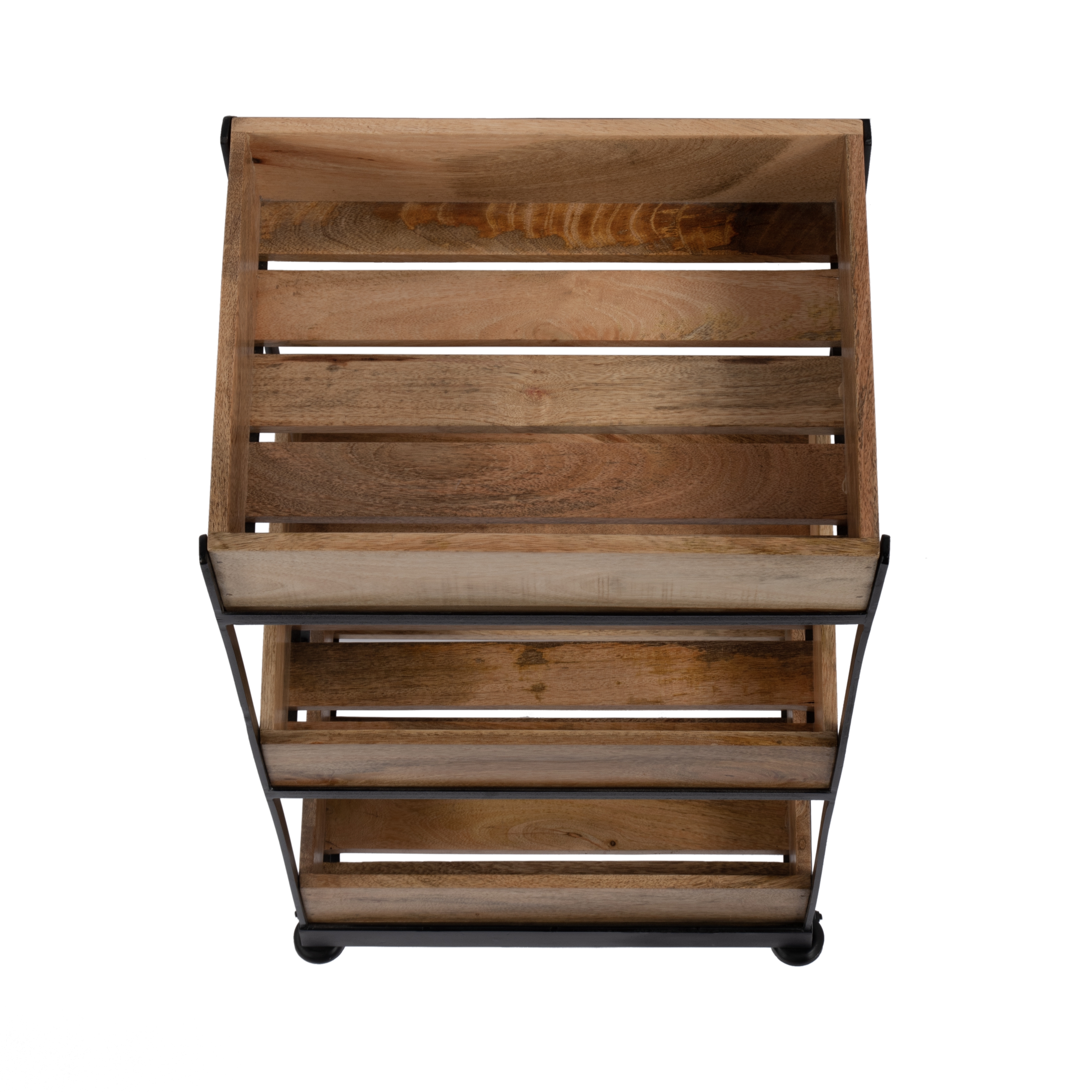 Fulham Natural Mango Serving Cart - Image 1