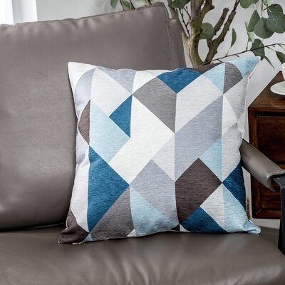 Ginevra Genesis Modern Square Pillow Cover & Insert - Image 0