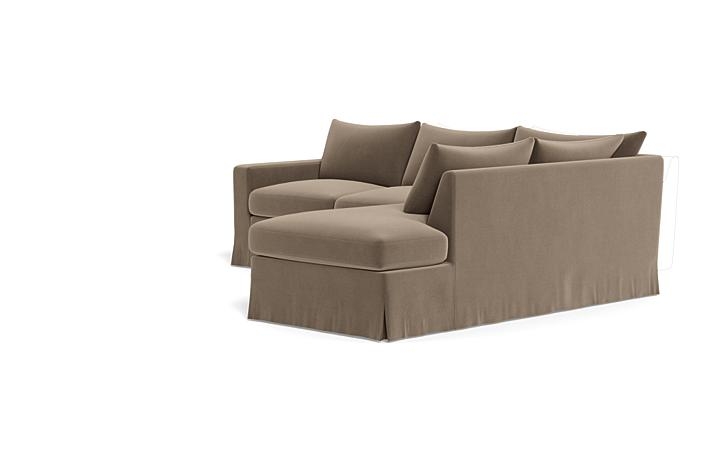 Sloan Slipcovered 3-Seat Right Bumper Sectional - Image 2