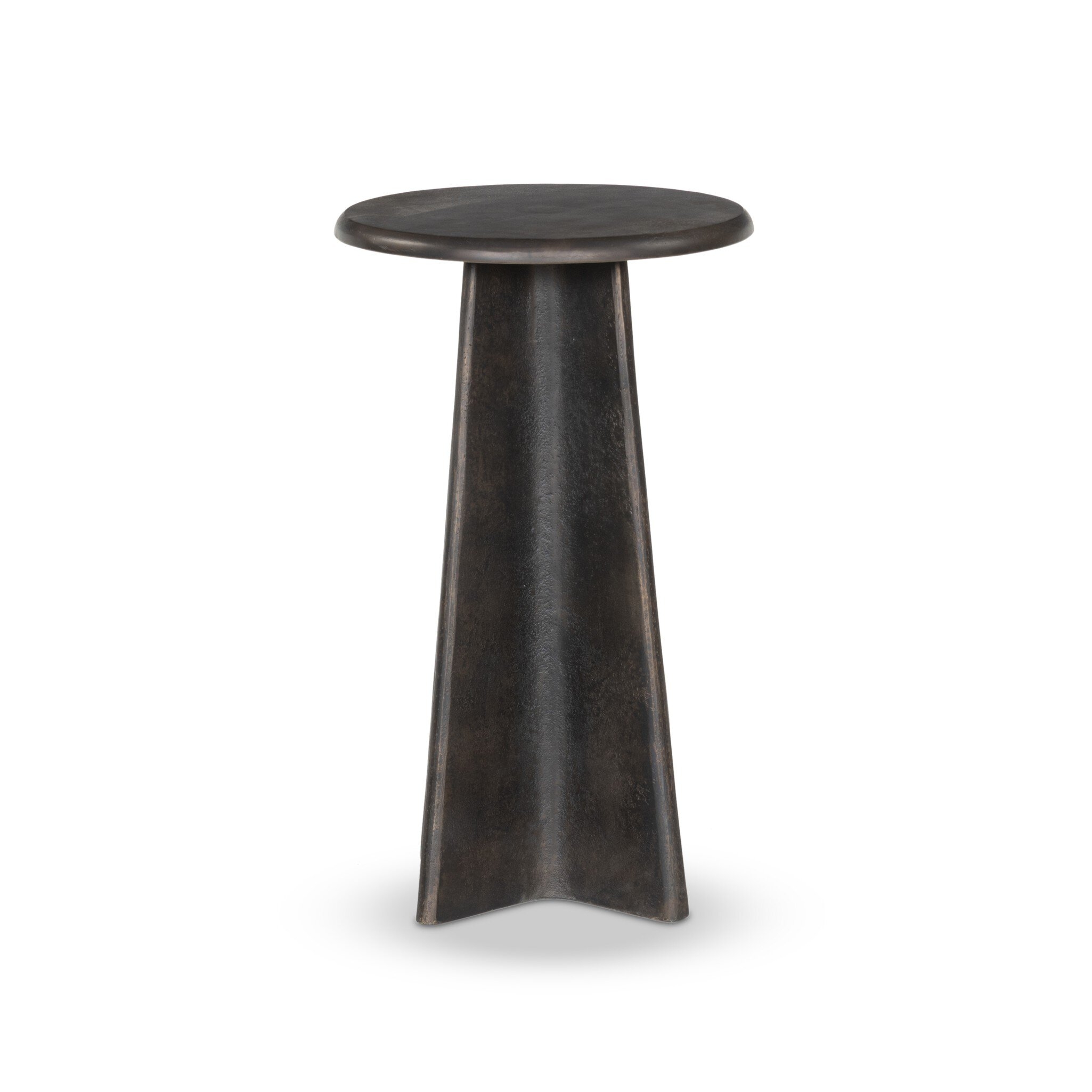 Remo End Table - Distressed Bronze - Image 2