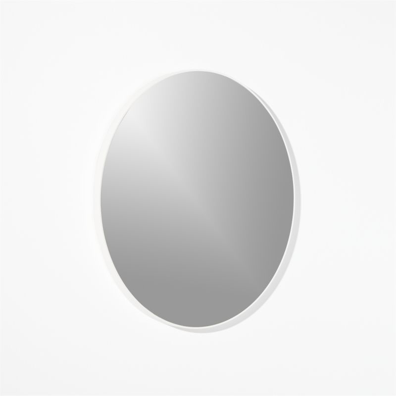 Infinity Round White Mirror 24" - Image 3