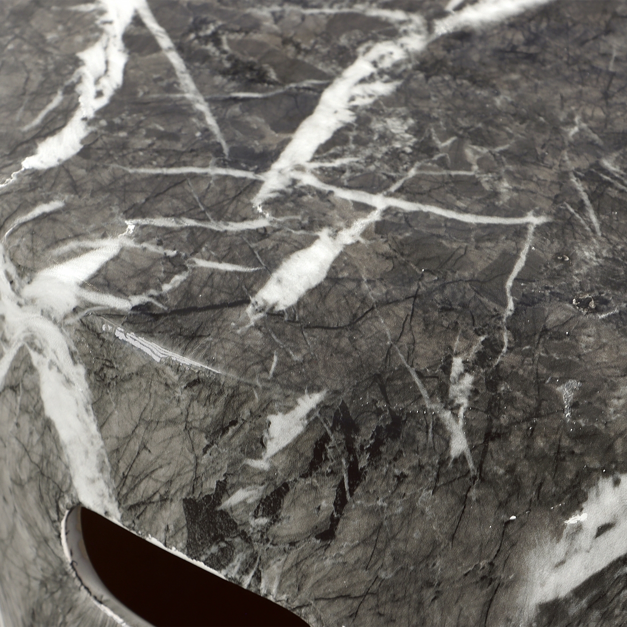 Marvel Marbled Garden Stool - Image 3