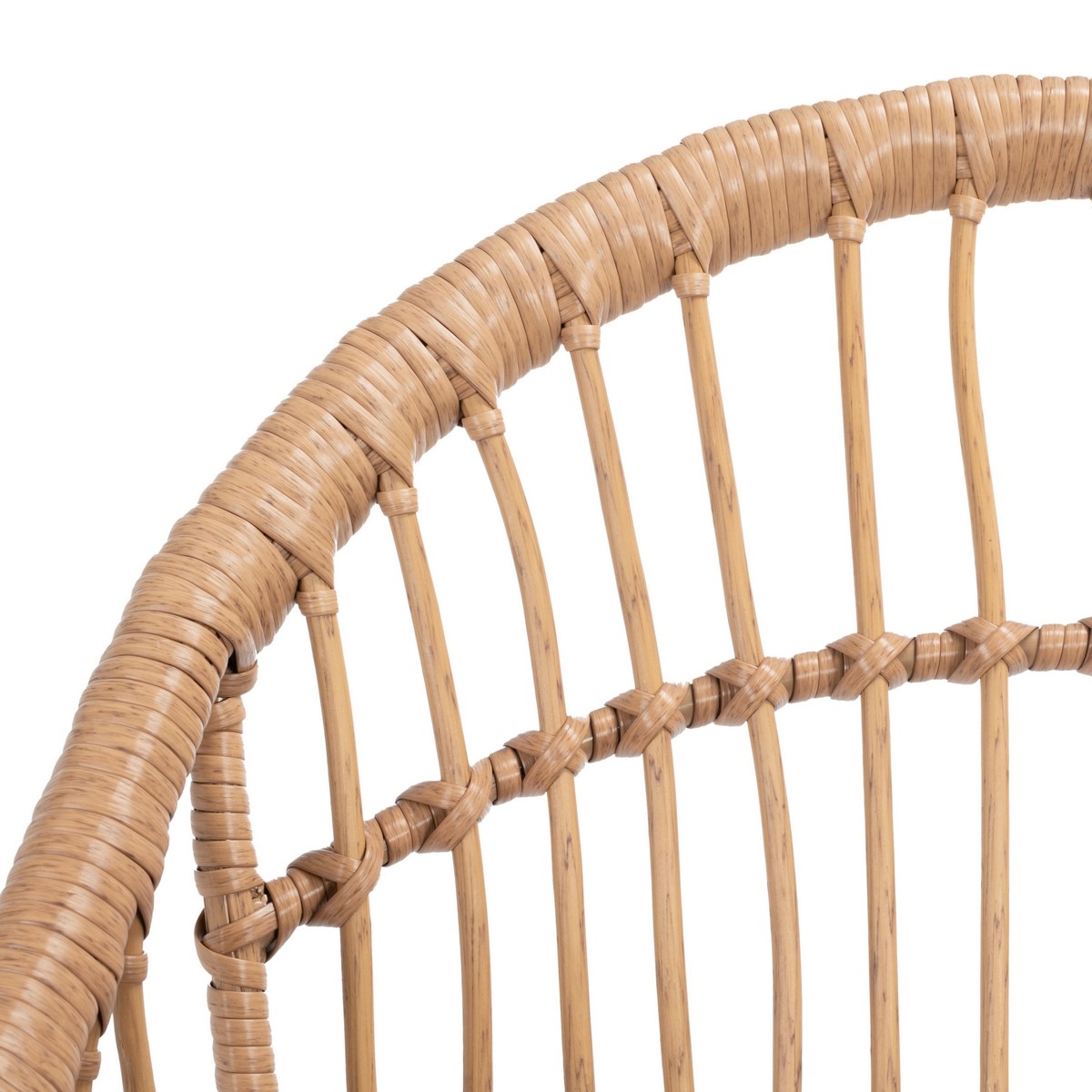 Genser 7 Pc Dining Set - Natural/Navy - Safavieh - Image 2