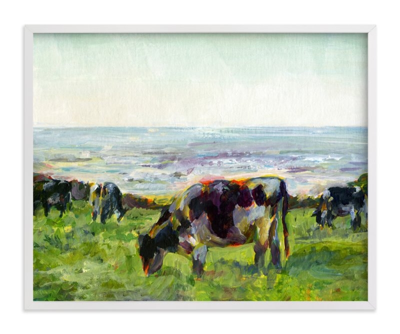 Marin Cows Limited Edition Fine Art Print 1 - Image 0