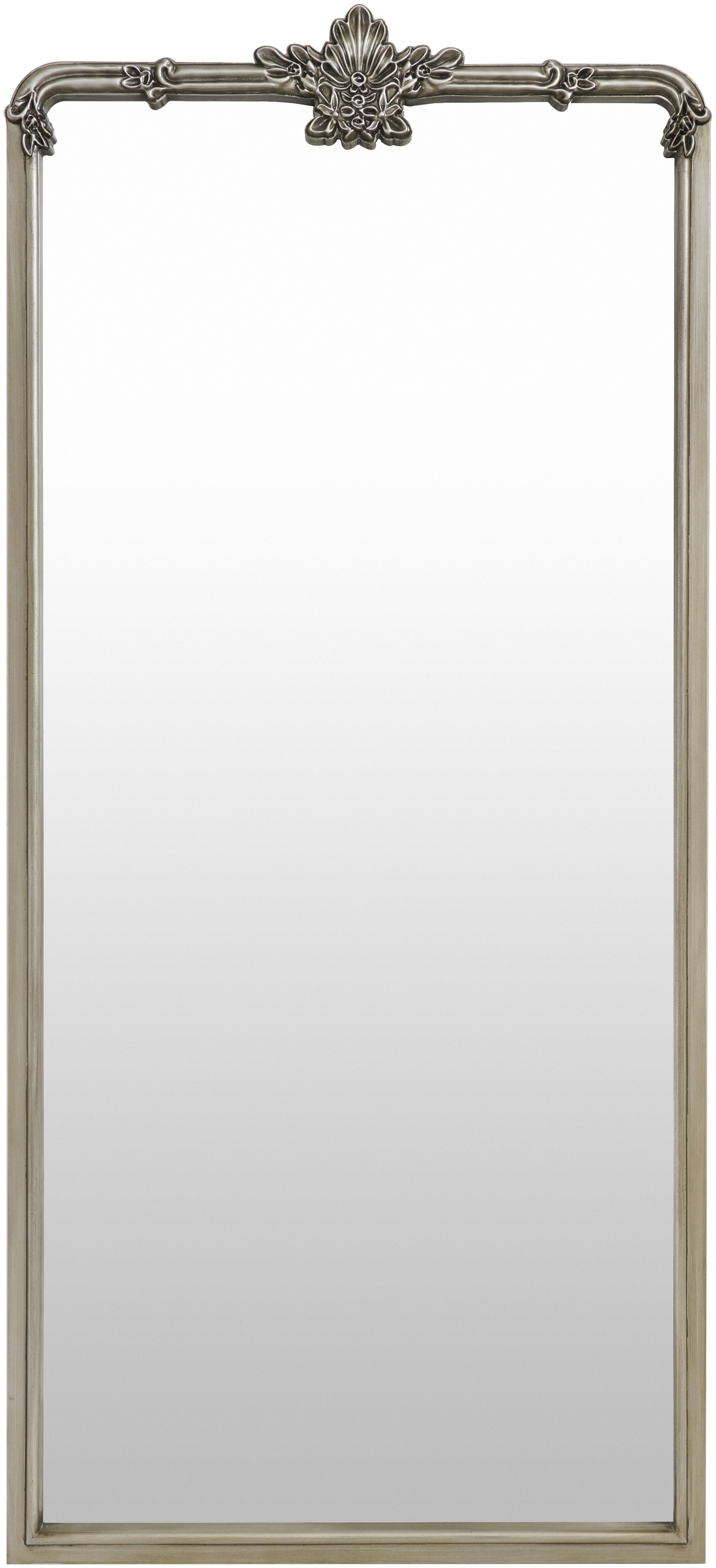 Highclere Silver Gray 66"H x 30"W x 2"D Full Length Mirror - Image 0