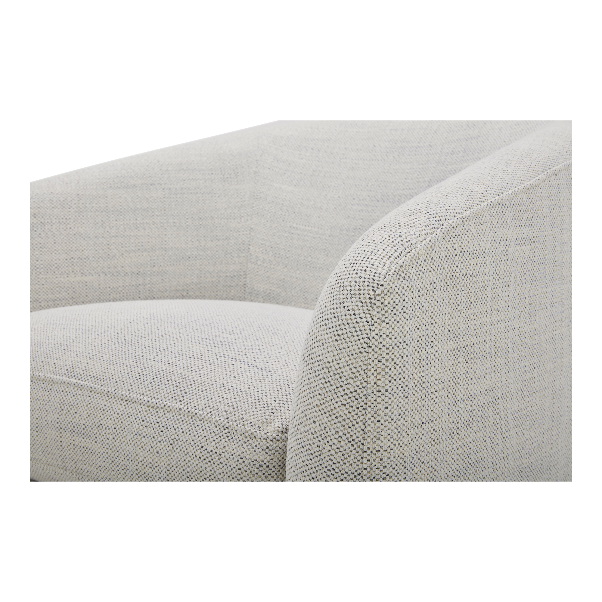 Oscy Swivel Chair Splashed White - Image 5