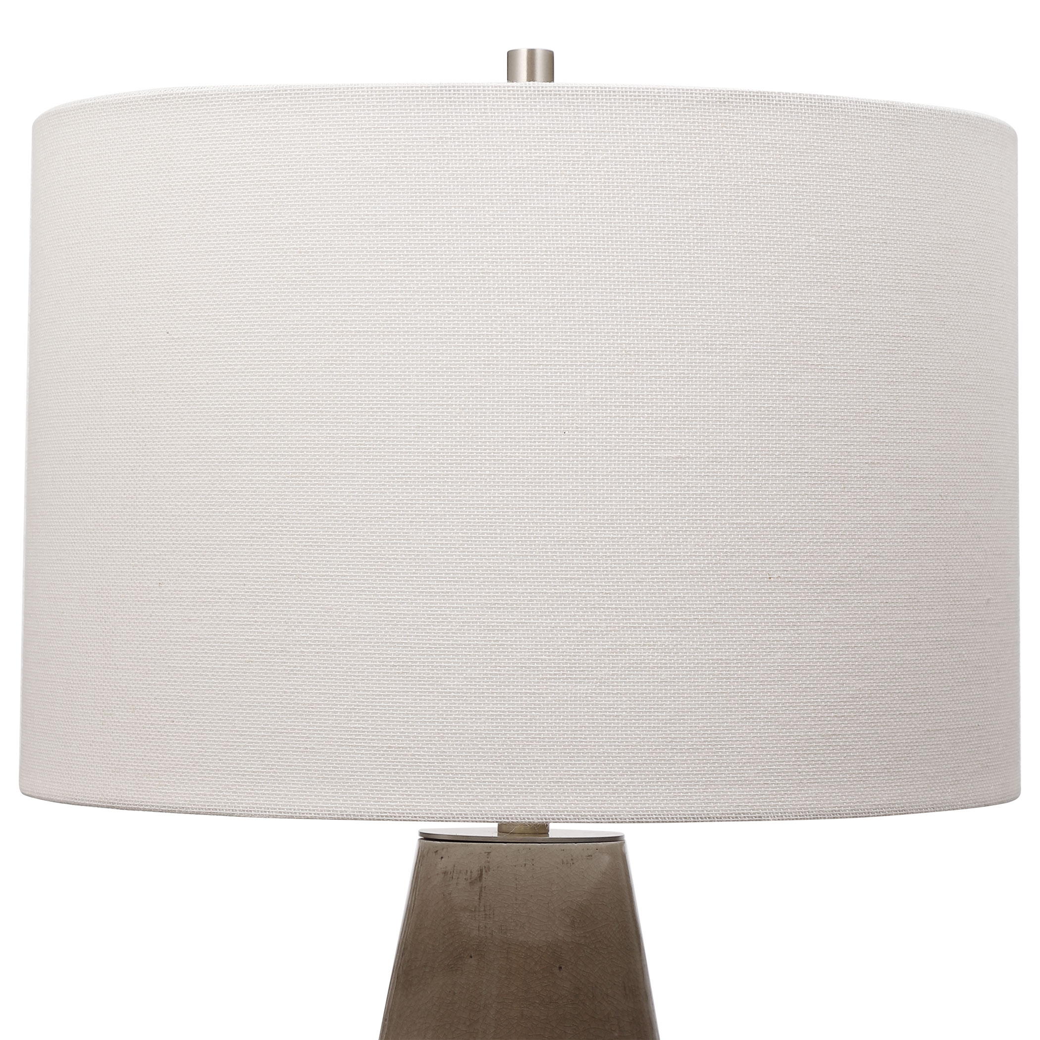 Volterra Taupe-Gray Table Lamp - Image 3