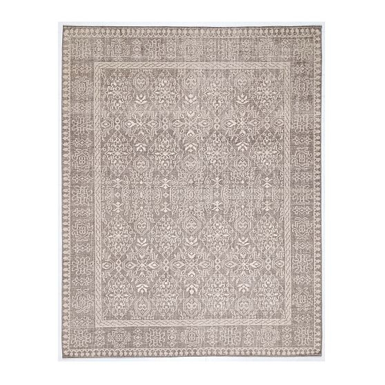 Hand Knotted Amica Rug, 5x8, Mocha - Image 0