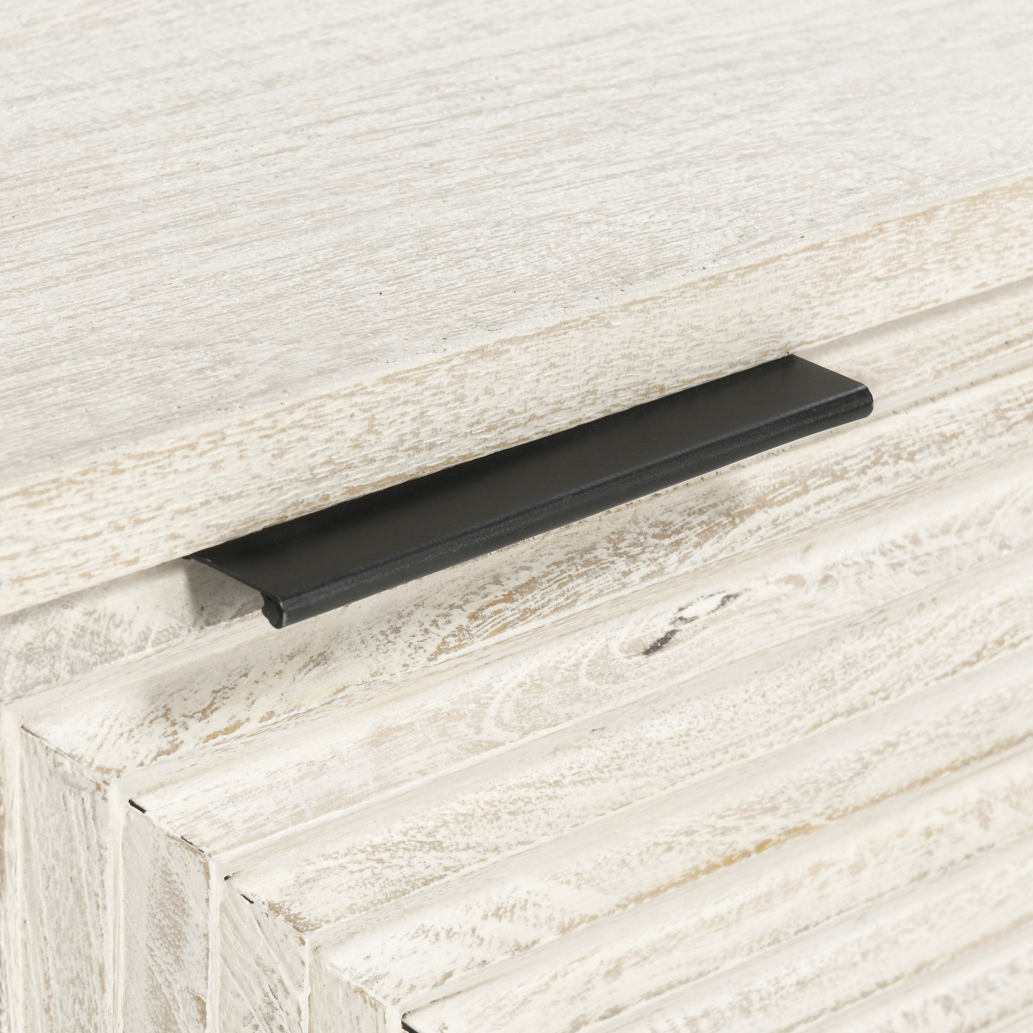 Flint 6Dr Buffet White Wash - Image 6