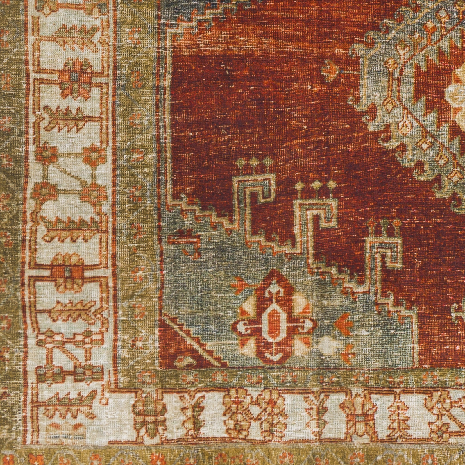 Lavable Brown Indoor 5'3" x 7'7" Machine Woven Rug - Image 3