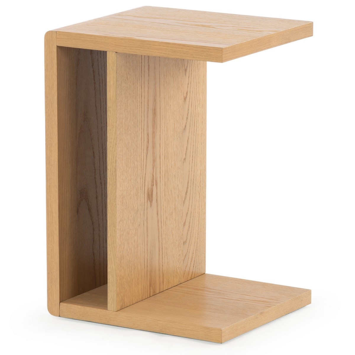 Kassia Wood "C" Table - Natural - Image 7