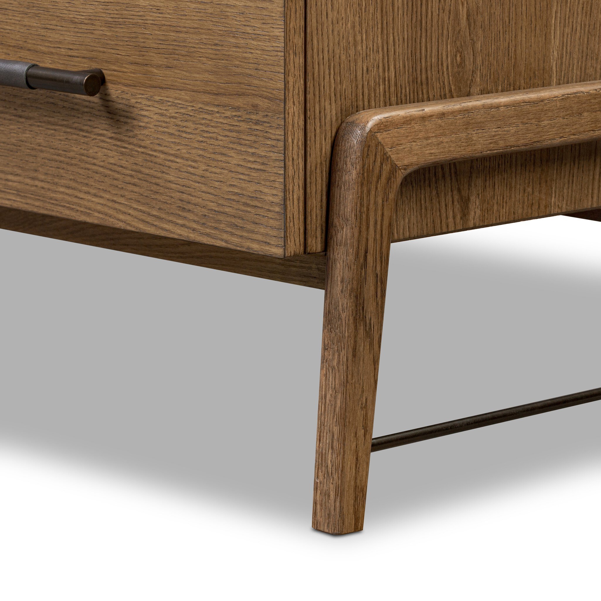 Rosedale 6 Drawer Dresser - Amber Oak Veneer - Image 10