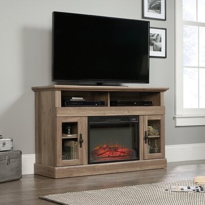 Brie TV Stand for TVs up to 60" with Electric Fireplace Included - Image 0