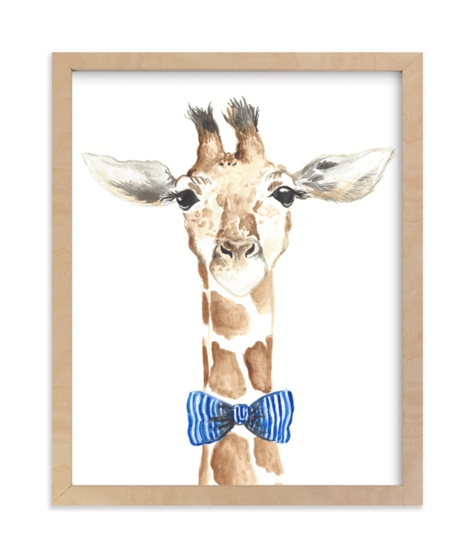 Dapper Giraffe Open Edition Fine Art Print - Image 0
