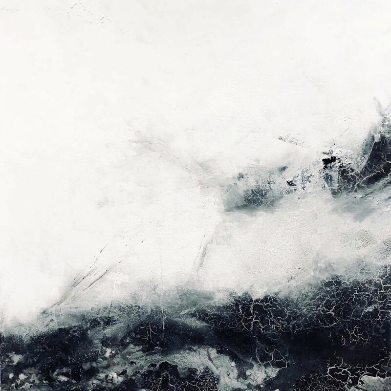 John Beard Collection Black & Gray II by John Beard - Artist Enhanced Canvas Print - Image 0