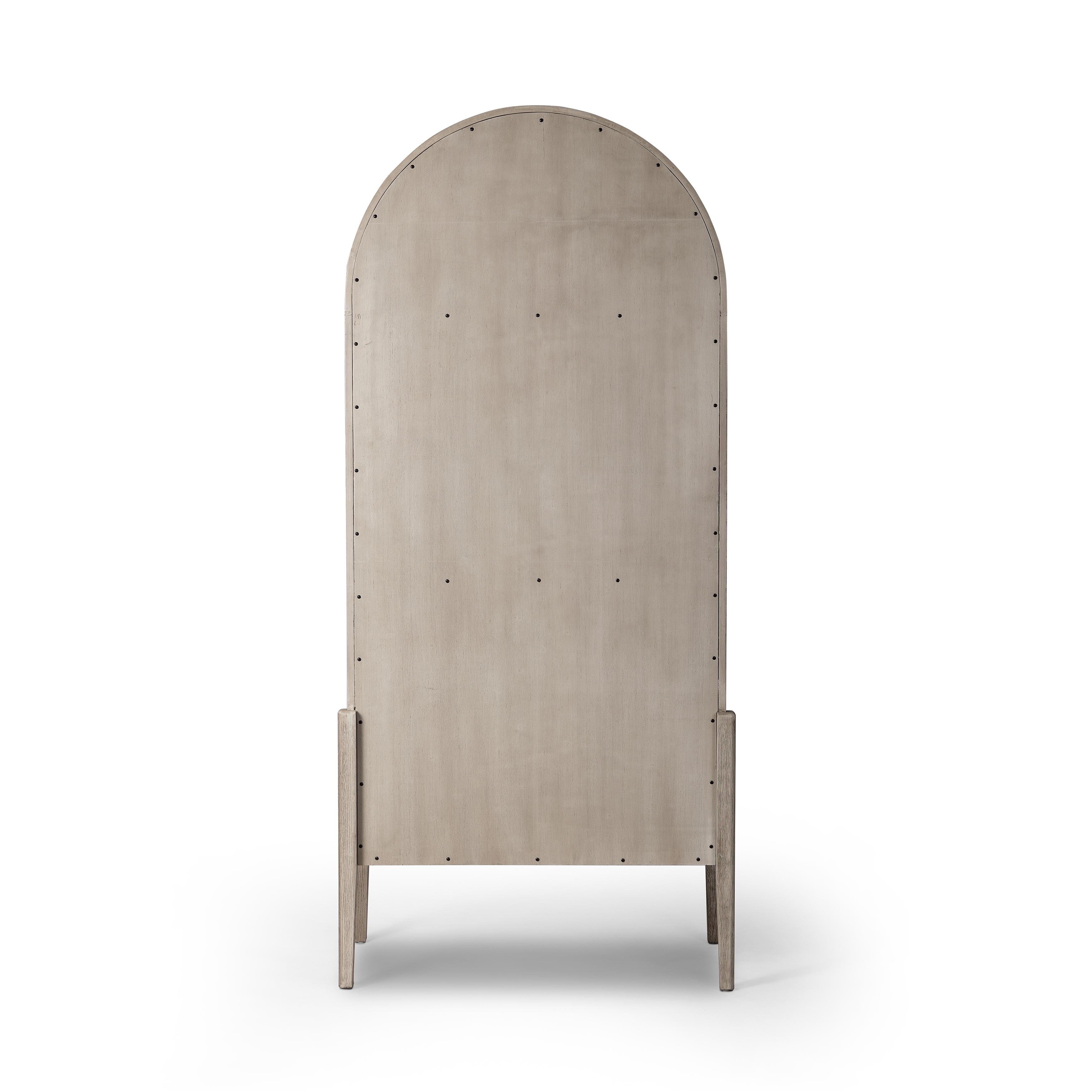 Tolle Panel Door Cabinet-Rstic Wht - Image 5