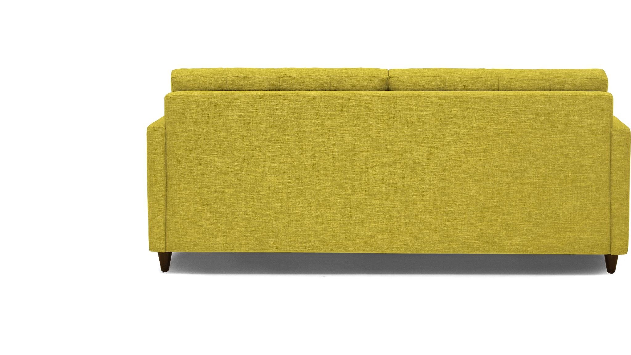 Yellow Eliot Mid Century Modern Sleeper Sofa - Bloke Goldenrod - Mocha - Foam - Image 4