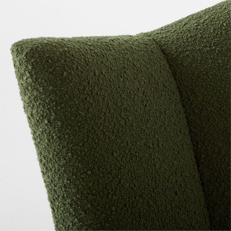 Bowtie Green Boucle Office Chair Model 3002 by Paul McCobb - Image 6