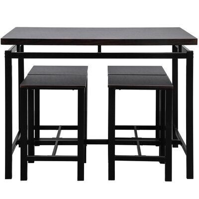 Modern Dining Set With 1 Dining Table & 4 Chairs - Image 0
