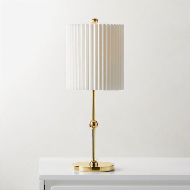 Marceau Boule Polished Brass Table Lamp - Image 0
