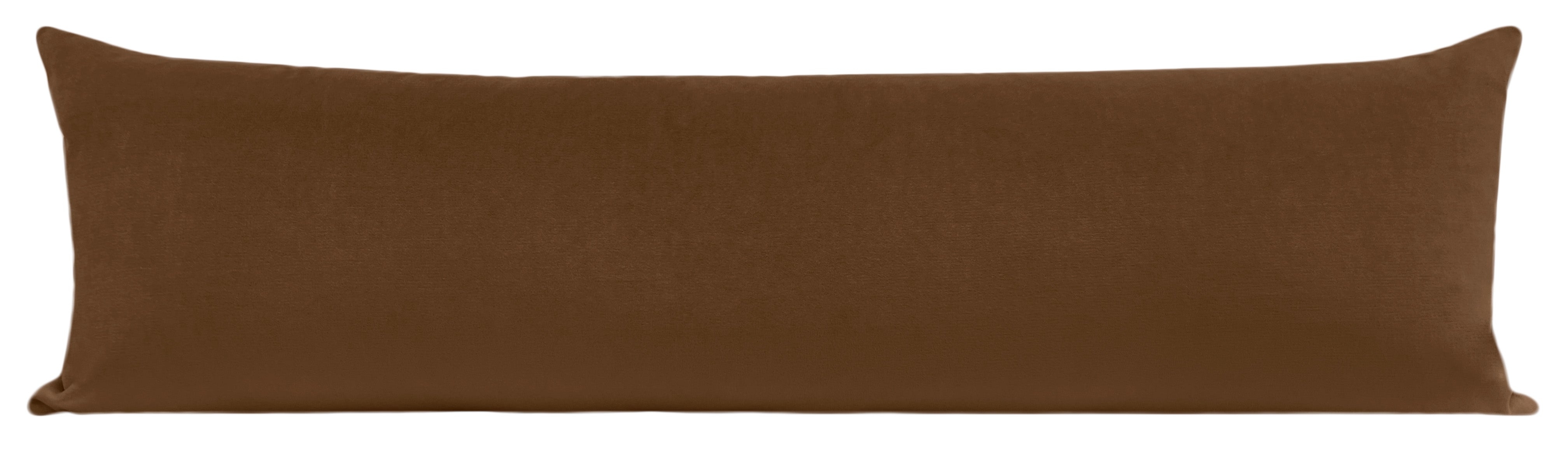 THE XL LUMBAR :: SOCIETY VELVET // SABLE - 14" X 48" - Image 2