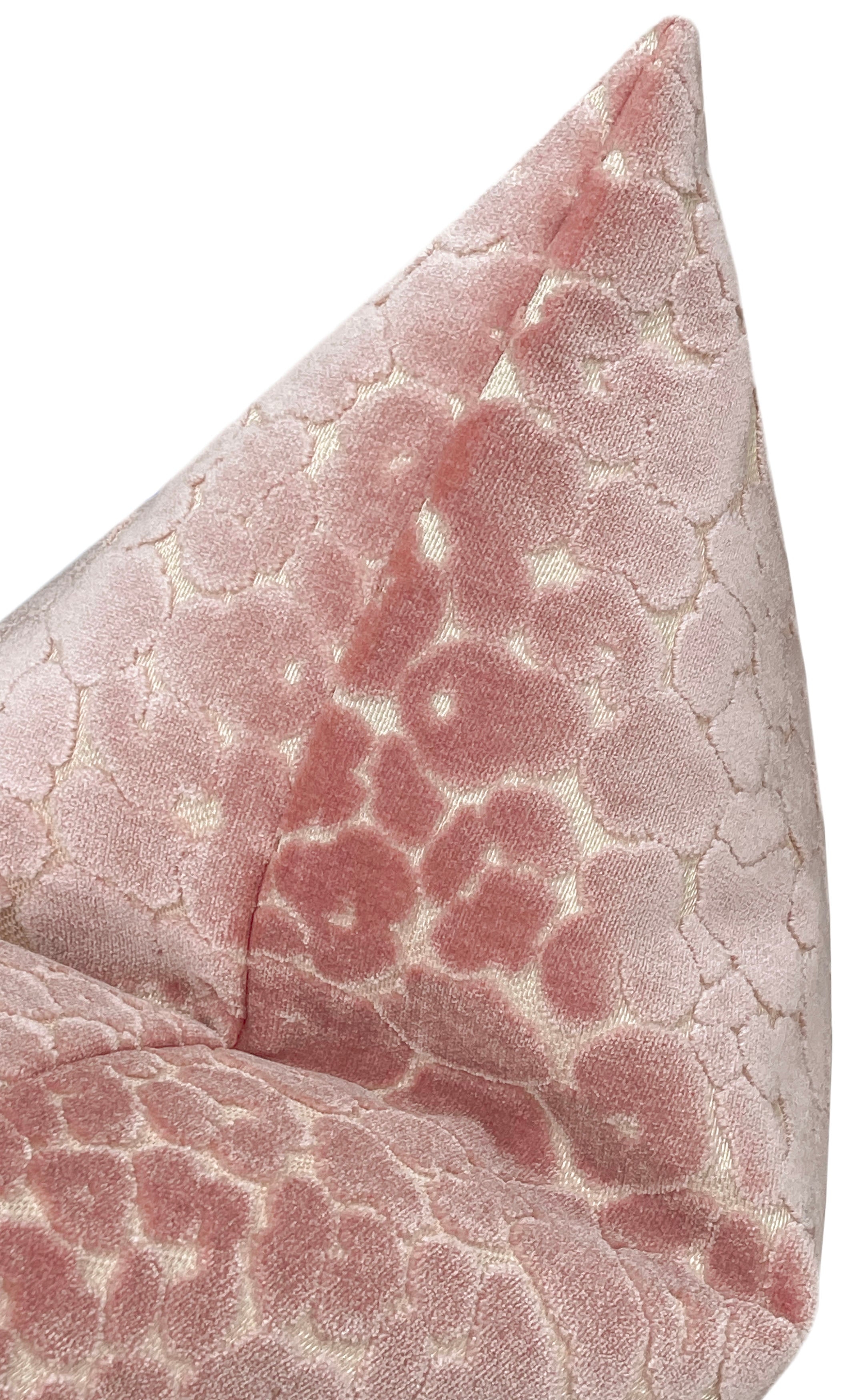 LEOPARD CUT VELVET // PINK PEONY - 14" X 36" - Image 2