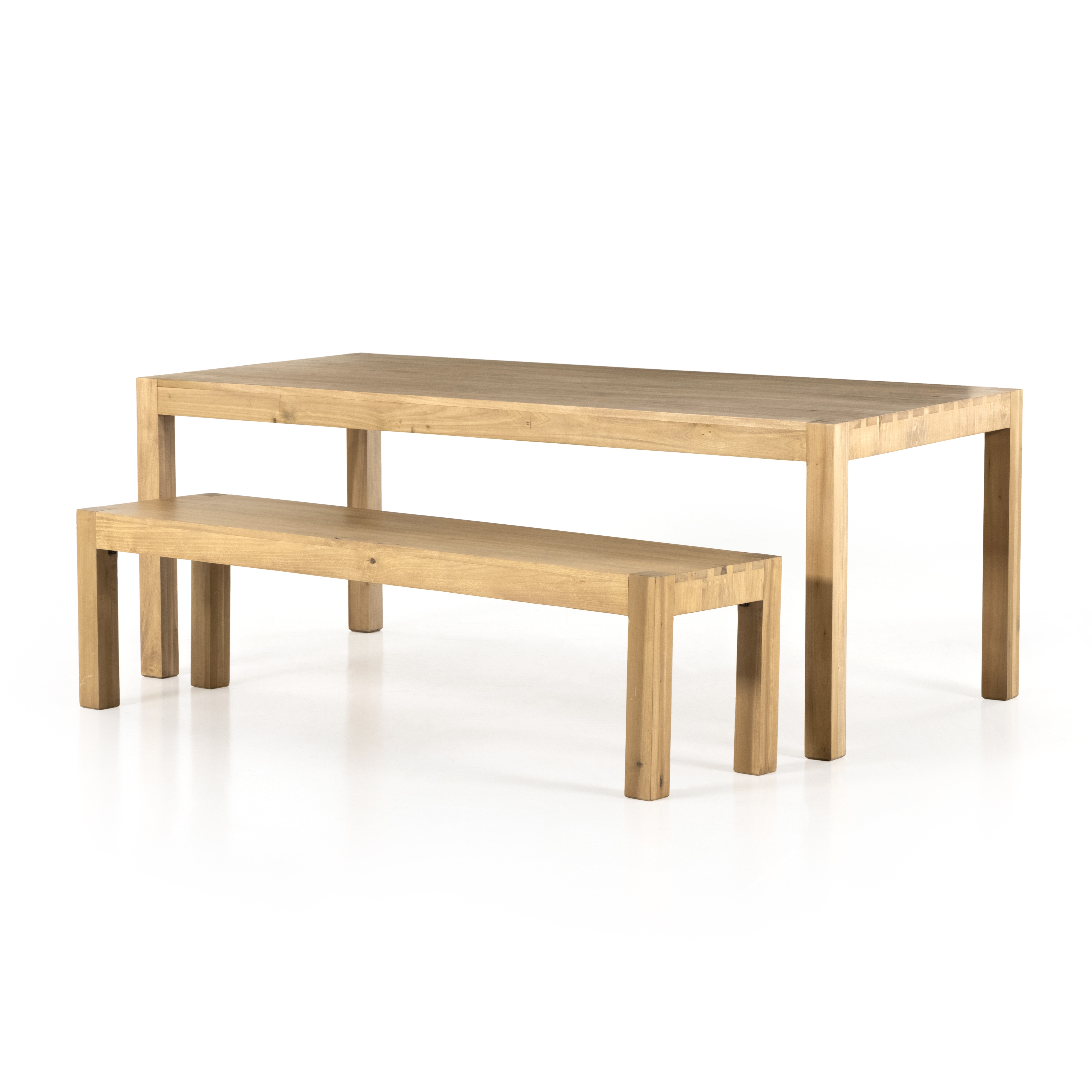Isador Dining Table-Dry Wash Poplar - Image 9