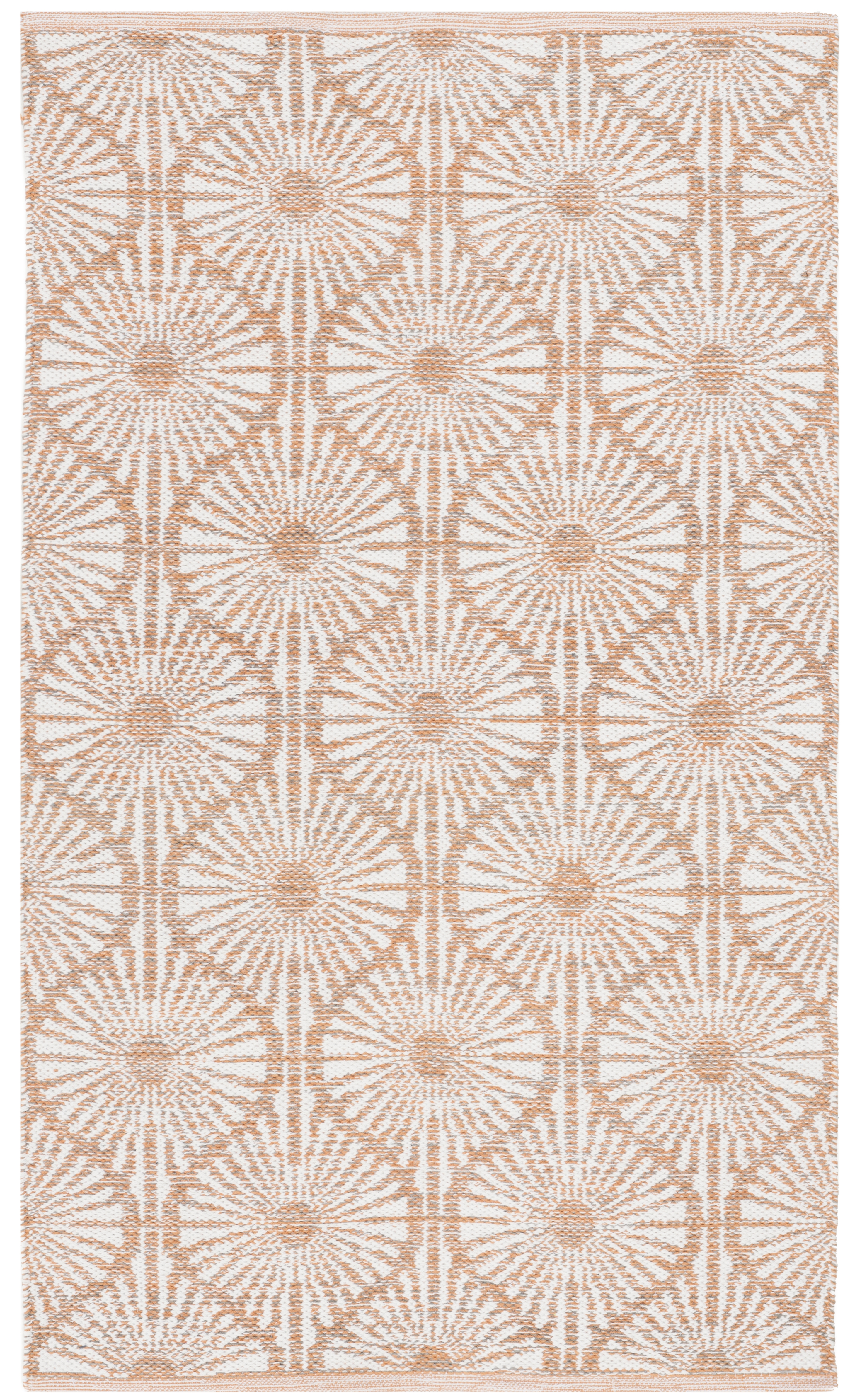 Arlo Home Hand Woven Area Rug, MTK606D, Orange/Ivory,  3' X 5' - Image 0