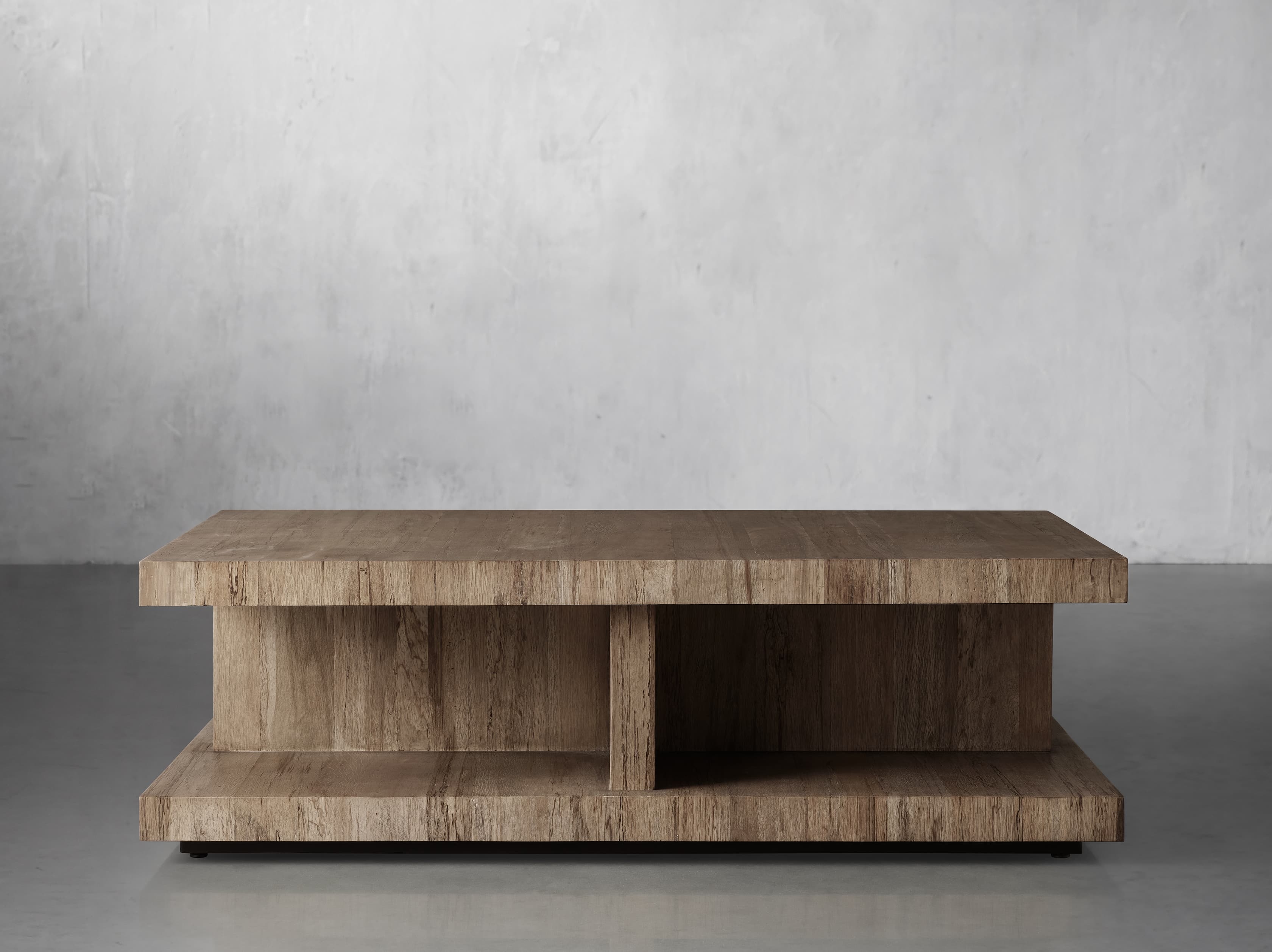 Leandro Coffee Table in Wood 54" Natural - Image 0