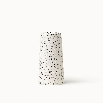 Short Pillar Vase Speckled - Image 3