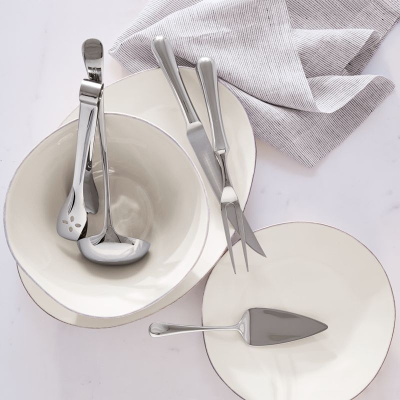 Marin White Salad Plates, Set of 8 - Image 10