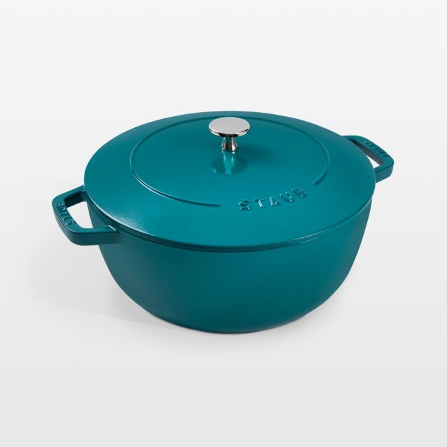Staub ® Turquoise Cast Iron 5-Qt. Essential French Oven - Image 0