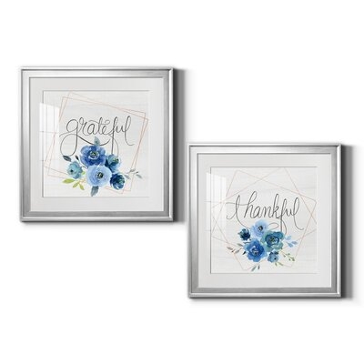 Grateful - 2 Piece Picture Frame Textual Art Print Set - Image 0